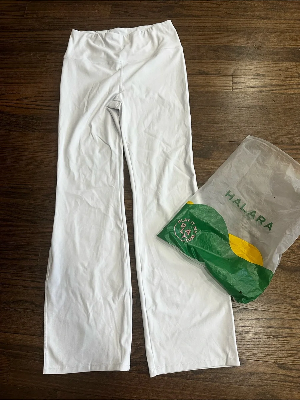 HALARA White Leggings - Picture 1 of 3